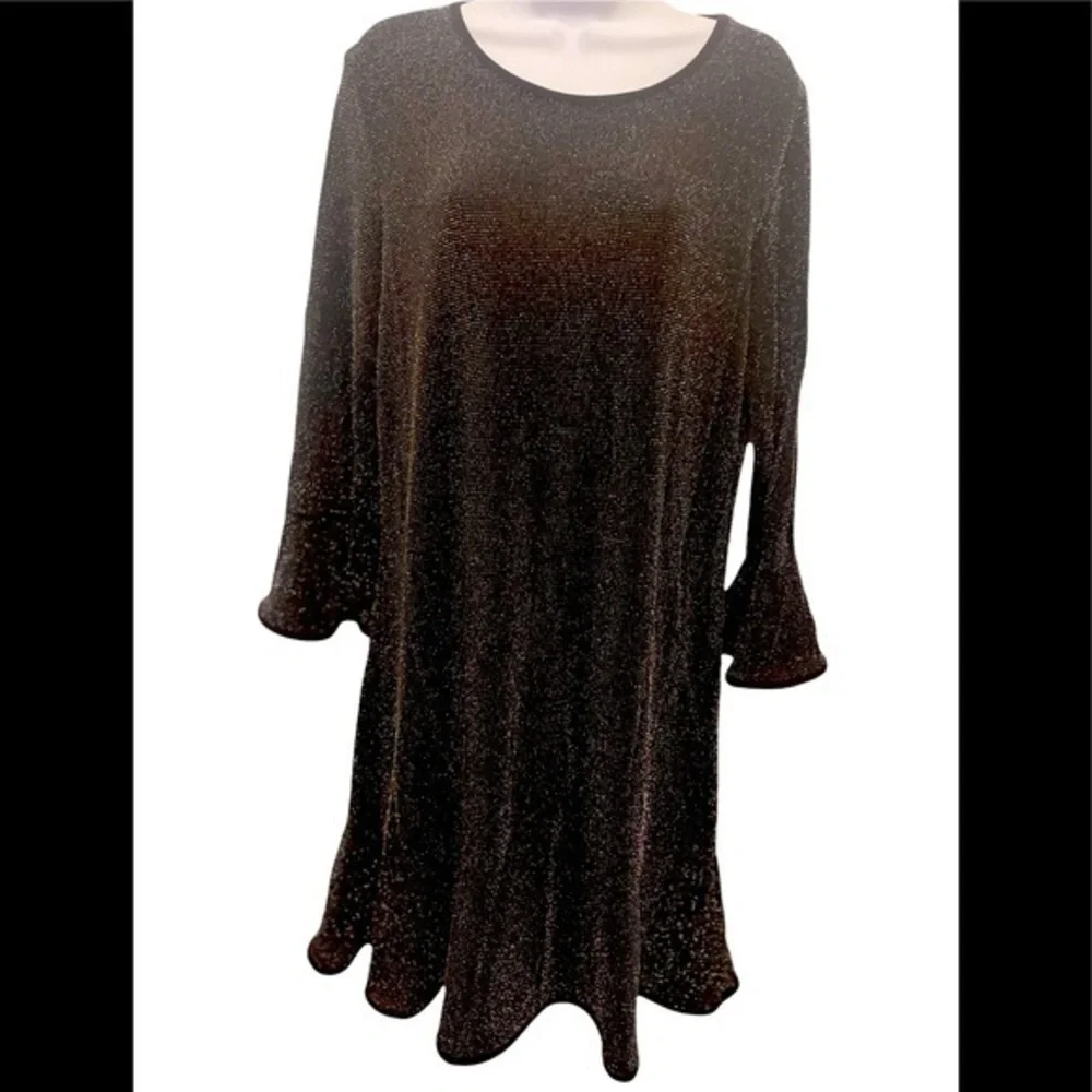 Michael Kors Metallic Dress Size L